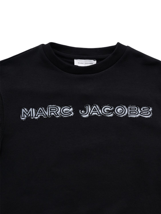 Marc Jacobs: Printed cotton blend sweatshirt - kids-boys_1 | Luisa Via Roma