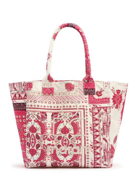 Isabel Marant: Small Yenky bandana printed bag - women_0 | Luisa Via Roma