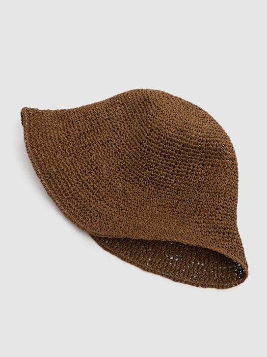 Soeur: Tipi raffia bucket hat - women_1 | Luisa Via Roma