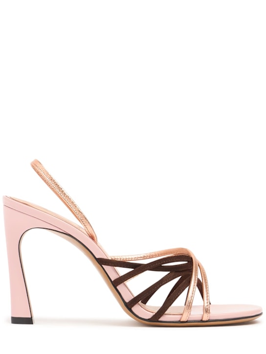 Marni: 90mm Leather sandals - women_0 | Luisa Via Roma