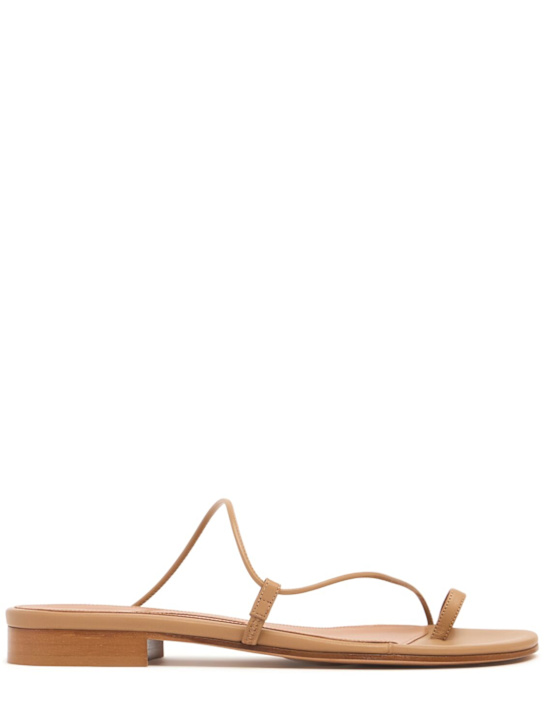 Emme Parsons: 10mm Susan leather slides - women_0 | Luisa Via Roma