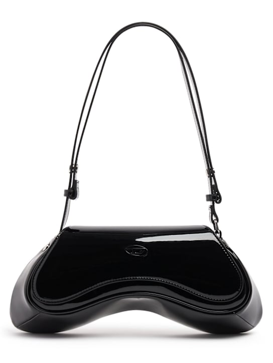 Diesel: Play glossy tech crossbody bag - women_0 | Luisa Via Roma