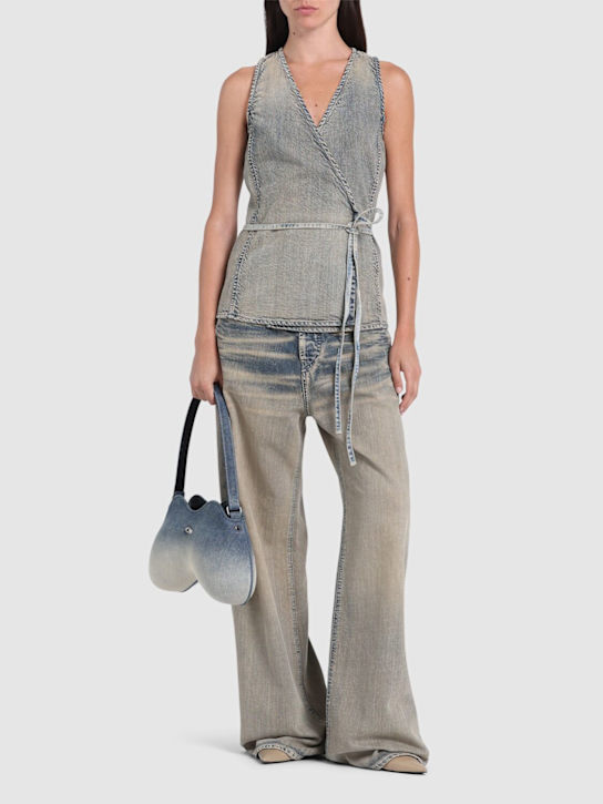Diesel: 1996 D-Sire low rise wide jeans - women_1 | Luisa Via Roma