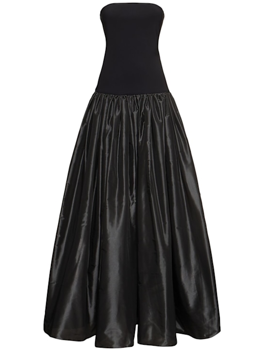 Coperni: Bustier gown - Black - women_0 | Luisa Via Roma