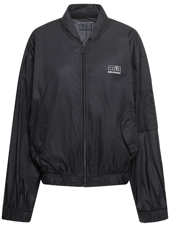 MM6 Maison Margiela: MM6 X Salomon bomber jacket - women_0 | Luisa Via Roma