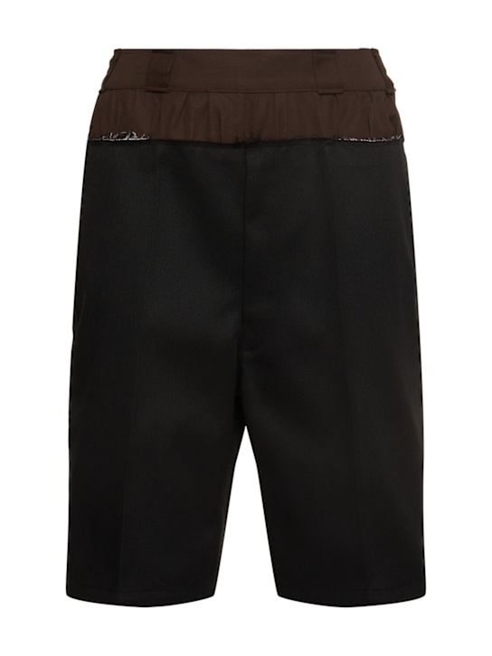 Maison Margiela: Cotton blend shorts - women_0 | Luisa Via Roma