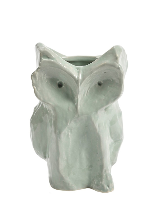 Marni By Serax: Blue After Midnight Owl vase - ecraft_0 | Luisa Via Roma
