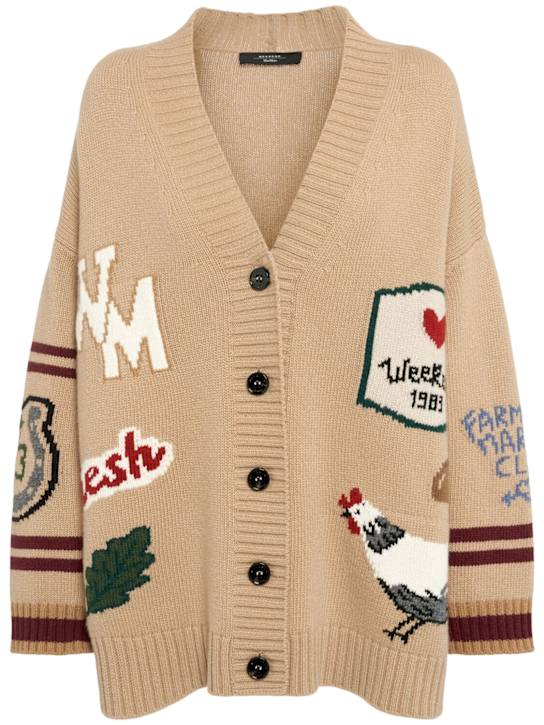 Weekend Max Mara: Belgio virgin wool cardigan - women_0 | Luisa Via Roma