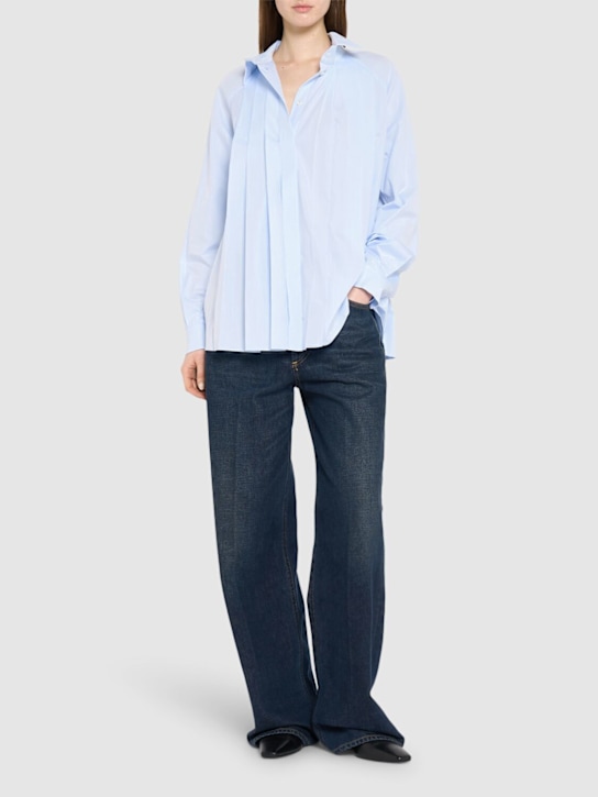 Weekend Max Mara: Acanto poplin cotton shirt - women_1 | Luisa Via Roma