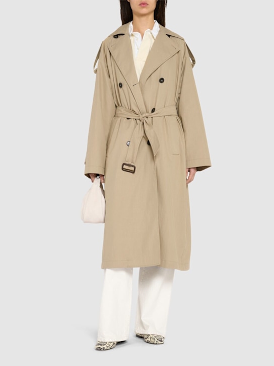 Weekend Max Mara: Ghia棉质华达呢风衣 - women_1 | Luisa Via Roma