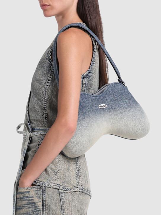 Diesel: Double D denim shoulder bag - women_1 | Luisa Via Roma
