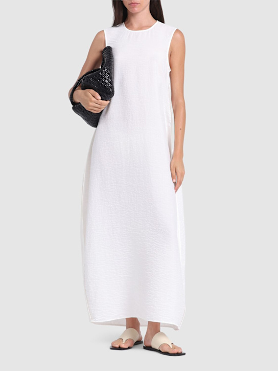 Róhe: ハンマー加工シルクブレンドドレス - women_1 | Luisa Via Roma