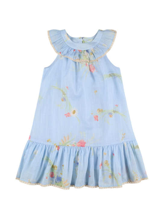 Zimmermann: Vestido de muselina de algodón estampado - kids-girls_0 | Luisa Via Roma