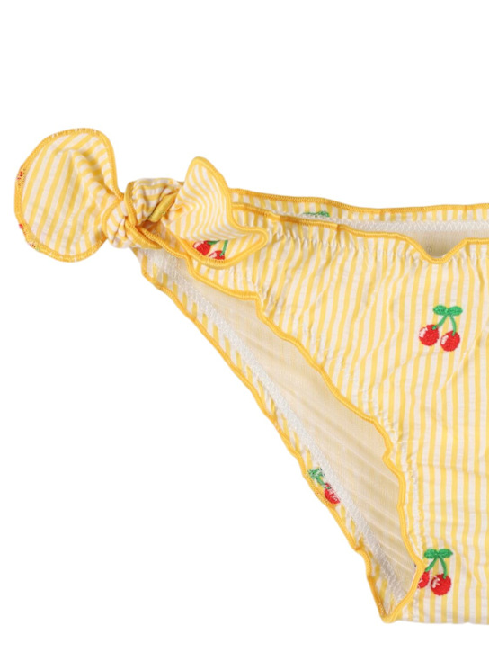 Mc2 Saint Barth: チェリー柄プリントビキニ - kids-girls_1 | Luisa Via Roma
