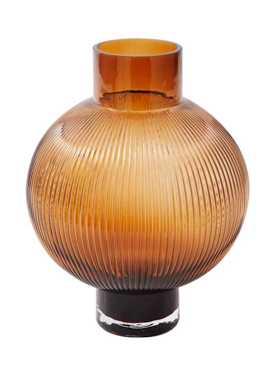 Polspotten: Hot Air Balloon glass vase - Brown - ecraft_0 | Luisa Via Roma