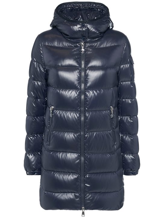 Moncler: Courcelles nylon down jacket - Navy - women_0 | Luisa Via Roma