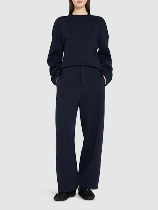 Max Mara: Trieste wool blend sweater - women_1 | Luisa Via Roma