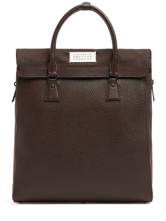 Maison Margiela: Daily vertical tote bag - men_0 | Luisa Via Roma