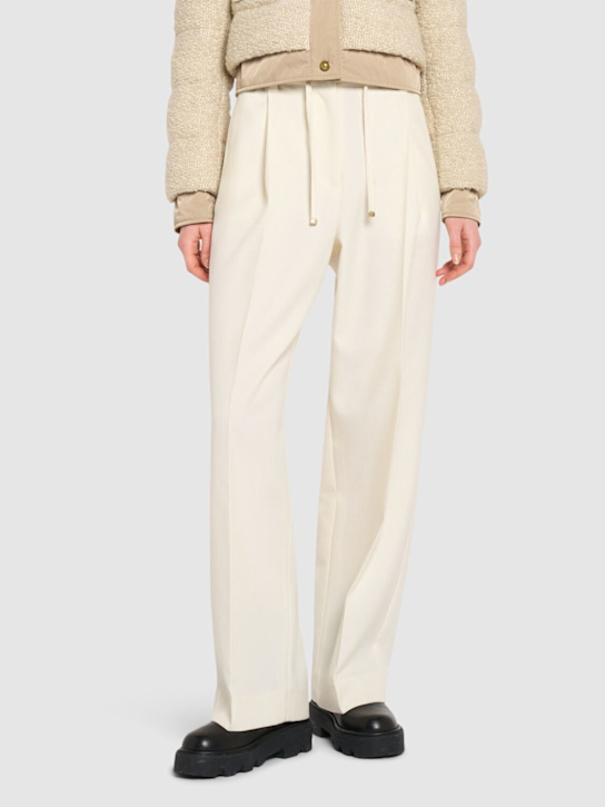 Moncler: 4cm Kickstream rain boots - Black - women_1 | Luisa Via Roma