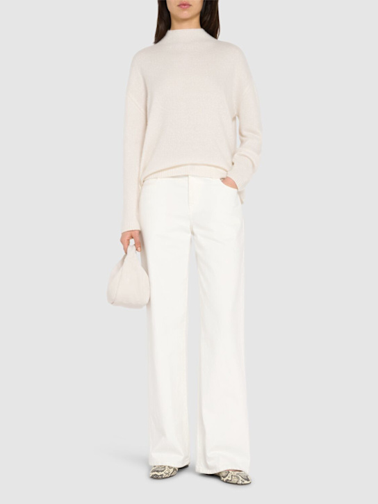 Max Mara: Orlaya cashmere blend knit sweater - women_1 | Luisa Via Roma
