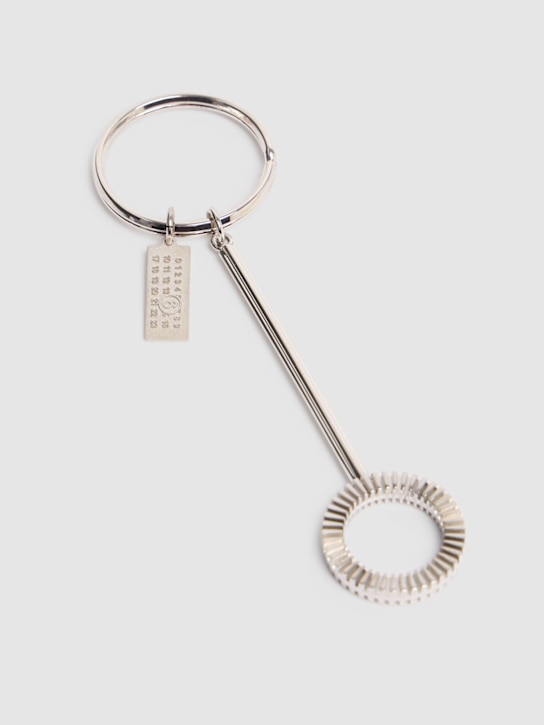 MM6 Maison Margiela: Key ring - men_1 | Luisa Via Roma