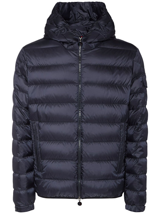 Moncler: Najan nylon down jacket - Obsidian Blue - men_0 | Luisa Via Roma