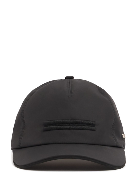 Zegna: Technical nylon baseball cap - men_0 | Luisa Via Roma