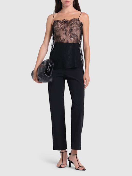Alberta Ferretti: Lace tank top - women_1 | Luisa Via Roma