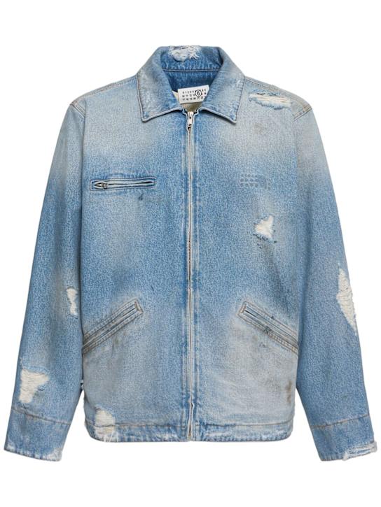 MM6 Maison Margiela: Sports jacket - men_0 | Luisa Via Roma