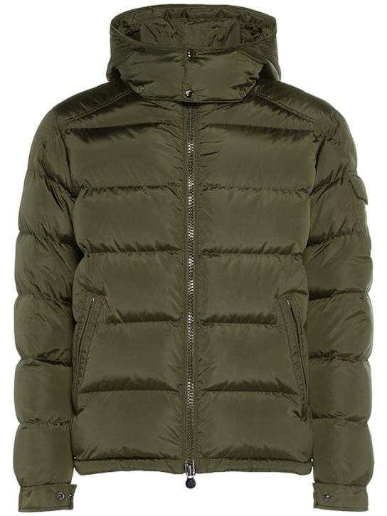 Moncler: Maya nylon down jacket - Deep Depths - men_0 | Luisa Via Roma