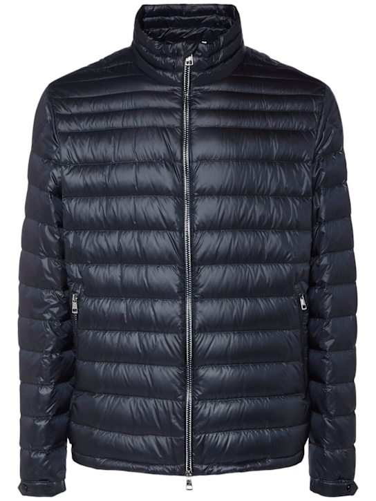 Moncler: Arnique nylon down jacket - Blue - men_0 | Luisa Via Roma