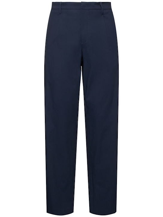 K-Way: Ralph cotton blend twill pants - men_0 | Luisa Via Roma