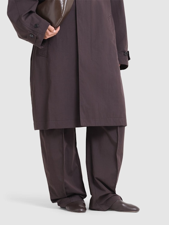 Alberta Ferretti: Nappa loafers - women_1 | Luisa Via Roma