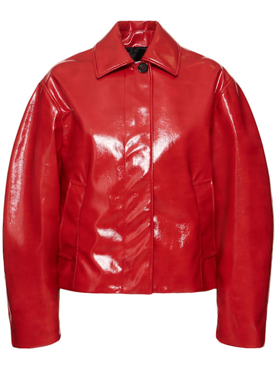 MSGM: Vinyl jacket - women_0 | Luisa Via Roma