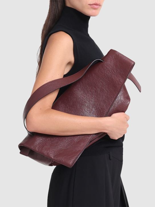 Alberta Ferretti: Leather clutch - women_1 | Luisa Via Roma