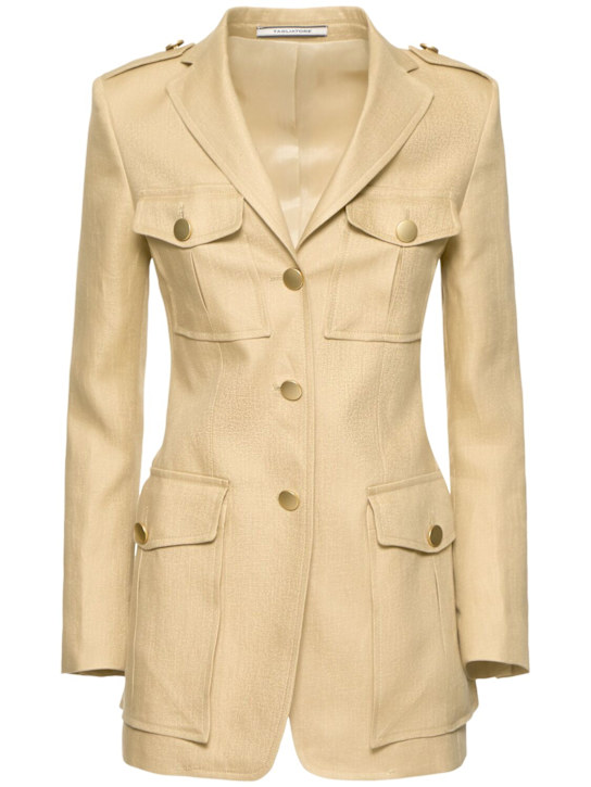 J Giamila linen safari jacket