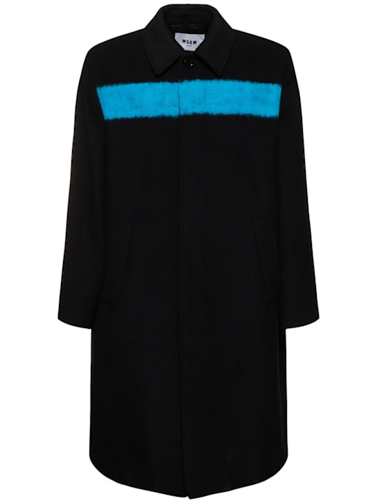 MSGM: Wool coat - men_0 | Luisa Via Roma