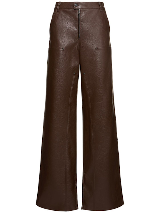 MSGM: Wide leg pants - women_0 | Luisa Via Roma