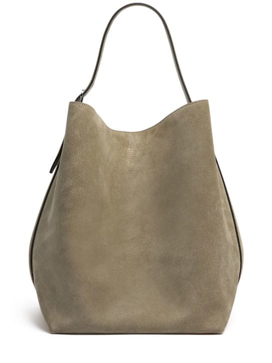 Toteme: Belted suede tote bag - women_0 | Luisa Via Roma