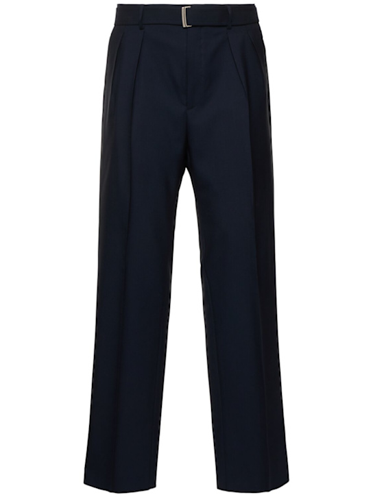 Tagliatore: Nevil pleated wool pants - men_0 | Luisa Via Roma