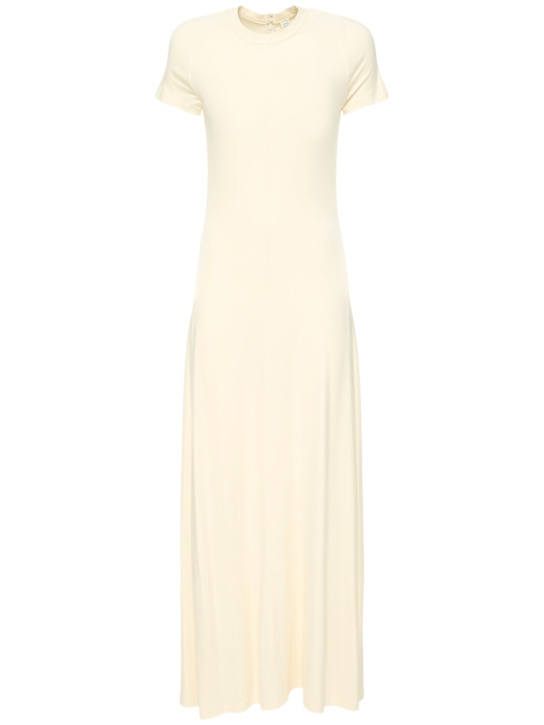 Toteme: Fluid jersey long dress - women_0 | Luisa Via Roma