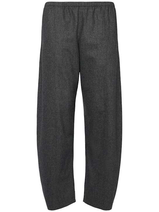 Khaite: Clover wool wide pants - women_0 | Luisa Via Roma