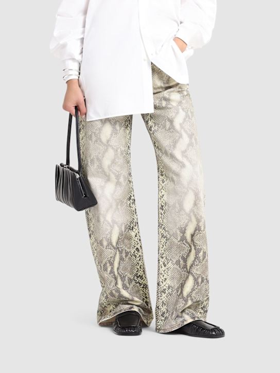 Jil Sander: 10mm Leather loafers - women_1 | Luisa Via Roma