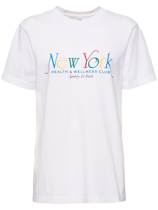 Sporty & Rich: NY 94 t-shirt - women_0 | Luisa Via Roma