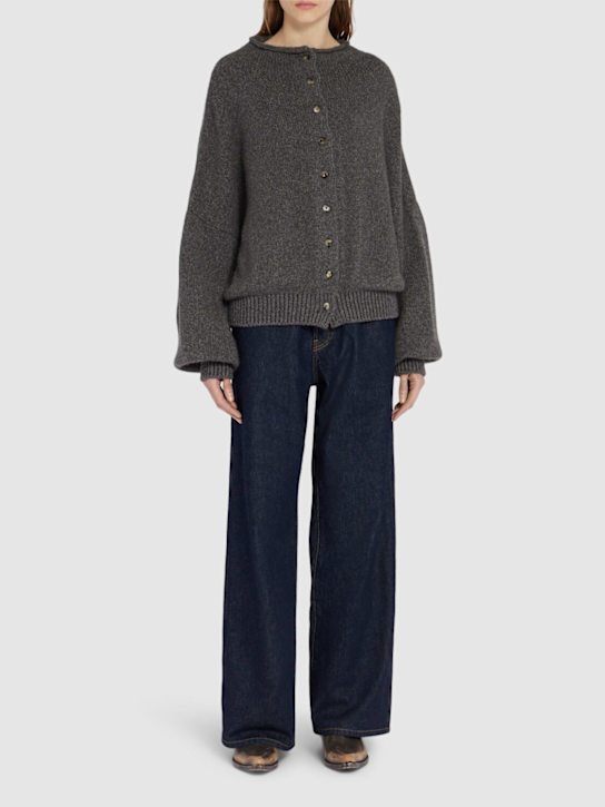 Khaite: Nelya knit cardigan - women_1 | Luisa Via Roma