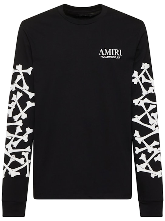Amiri: Bones stacked sweatshirt - men_0 | Luisa Via Roma