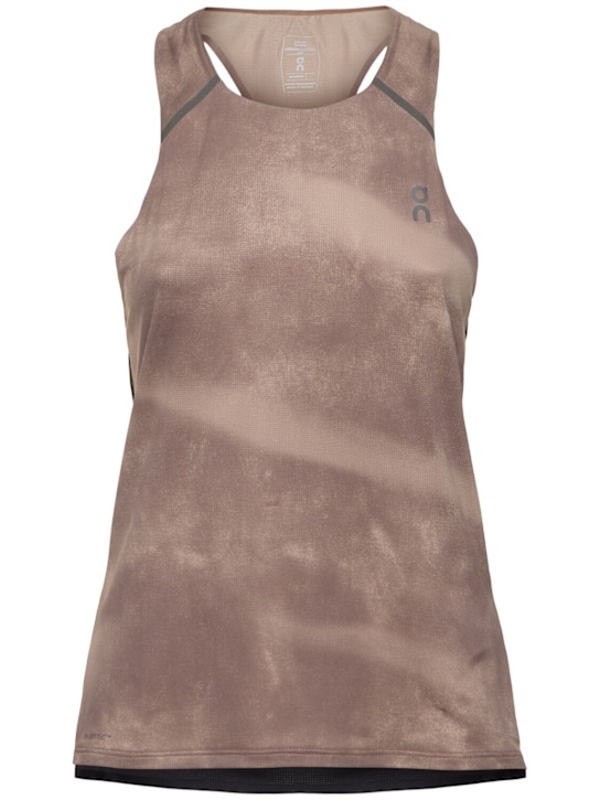 On: Performance Aop tank top - women_0 | Luisa Via Roma