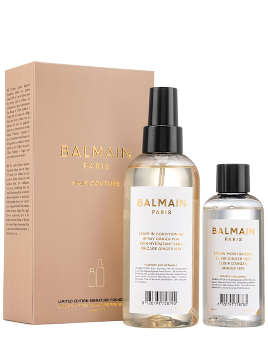 Balmain Hair: Set capelli Signature Foundation Ginger - Trasparente - beauty-men_0 | Luisa Via Roma