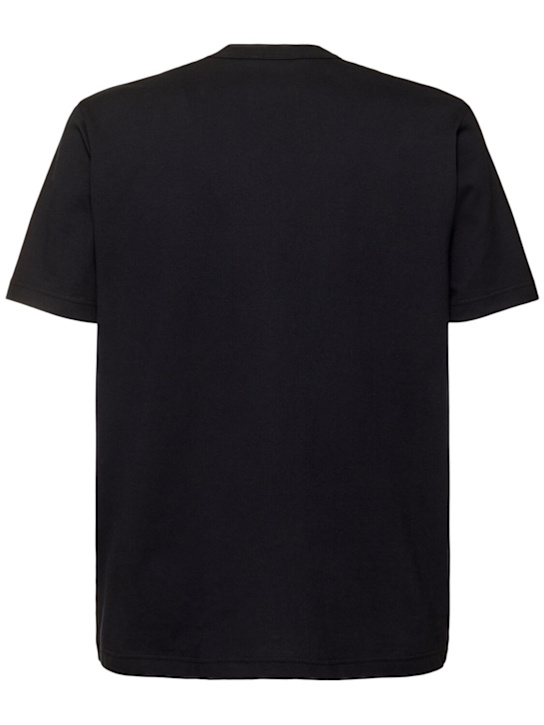 Comme des Garçons Homme: Printed logo cotton t-shirt - men_1 | Luisa Via Roma