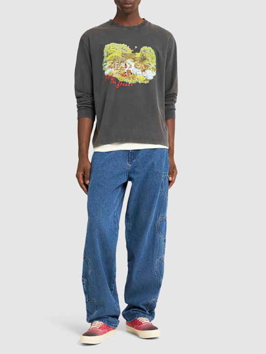 Carne Bollente: Feel The Breeze l/s t-shirt - men_1 | Luisa Via Roma